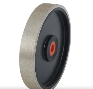 CBN Grinding Wheel with 6 inch, Plastic Body,Adjustable Bore,1'' Wide, Suitable for high-Speed Steel,for All Kinds of 6 inch Bench Grinders(600 Grit)