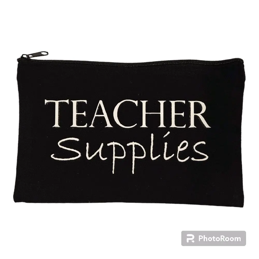 Zipper Bags- Pencil bags (Teacher Supplies), teacher appreciation gifts