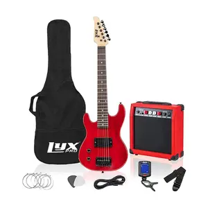LyxPro 30" Junior Left-Handed Electric Guitar & Starter Kit