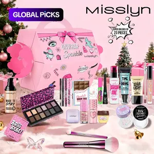 Misslyn Unwrap The Sparkle Beauty Countdown Gift Box Beauty Advent Calendar Makeup Kit Set #GLOBAL PICKS