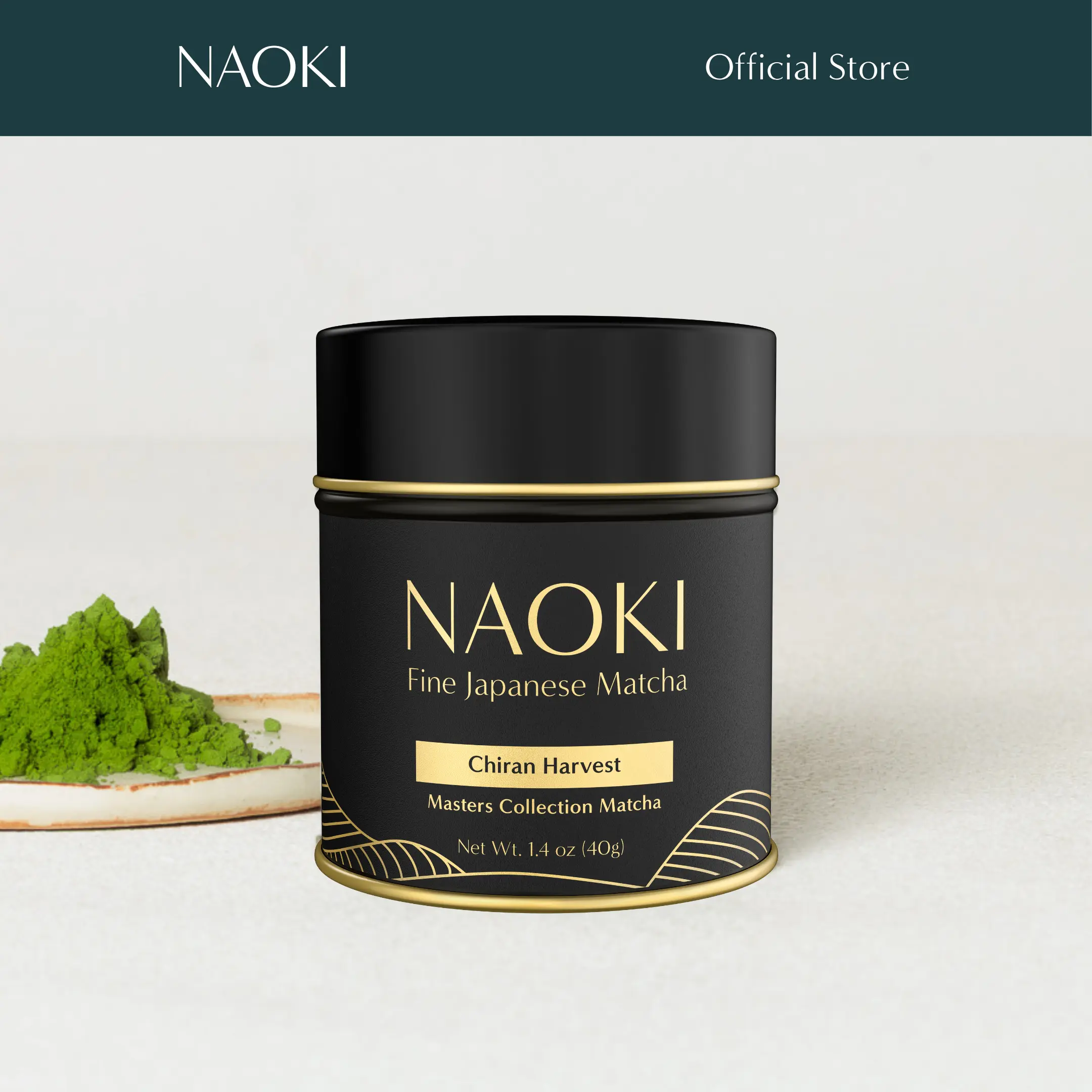 Naoki Matcha Chiran Harvest Masters Collection Matcha – Authentic Japanese Ceremonial Grade Matcha Green Tea Powder from Kagoshima, Japan