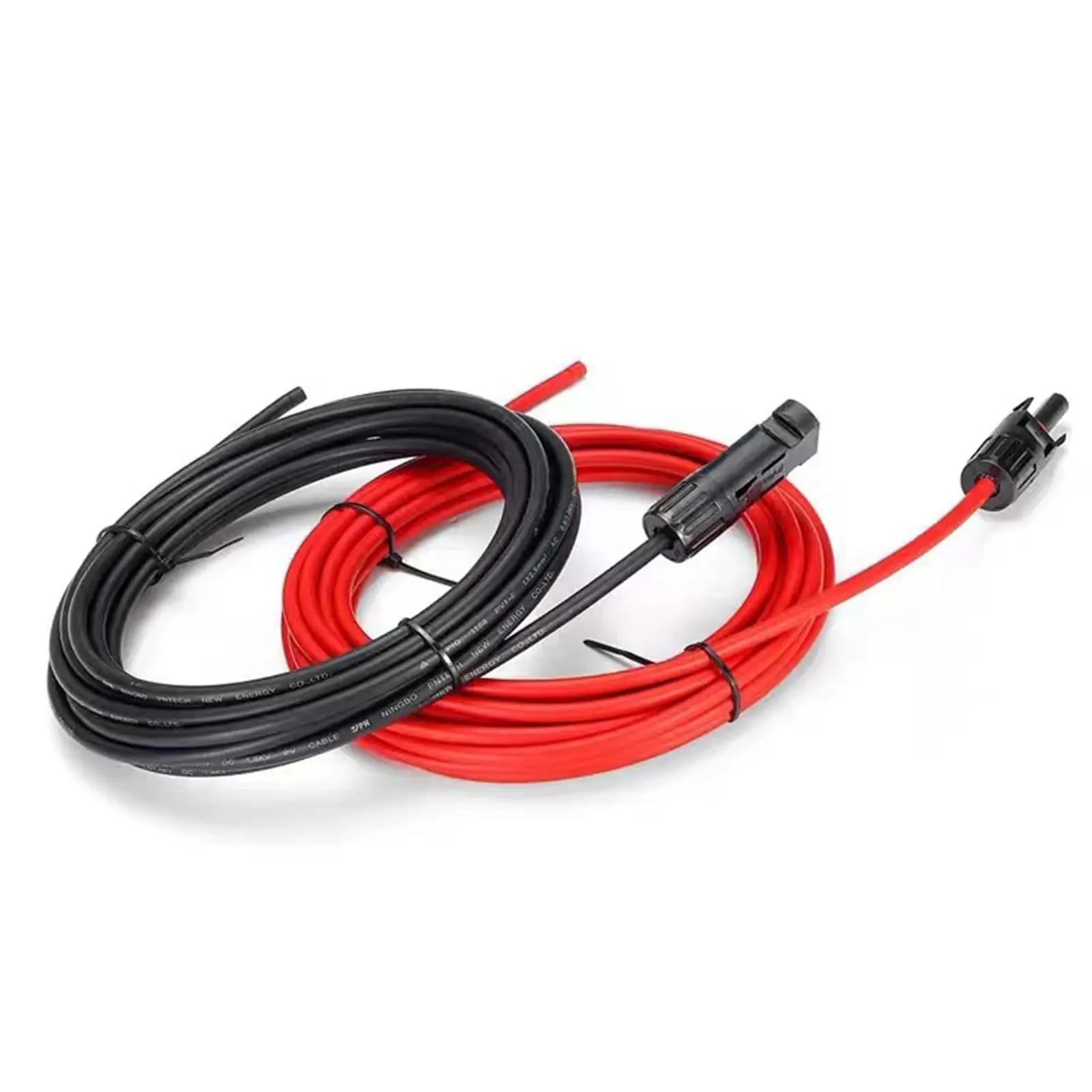 12AWG Solar MC4 Extension Cable Kit, 20FT MC4 Male Female Cables + 5FT O-Ring PV Cable, Copper Core Wire with MC4 Connectors for RV, Off-Grid Solar System