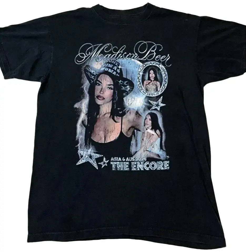 [SALE UP TO 30%] Madison Beer ENCORE Tour Tee Unisex T-shirt All Size S-5XL SU313, Unisex Shirt Made Using 100% US Cotton, Design & Printed In The USA