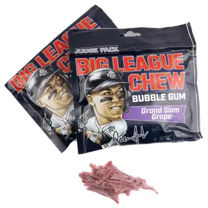 Big League Chew - Aaron Judge Ground Ball Grape - 2.12oz Pack