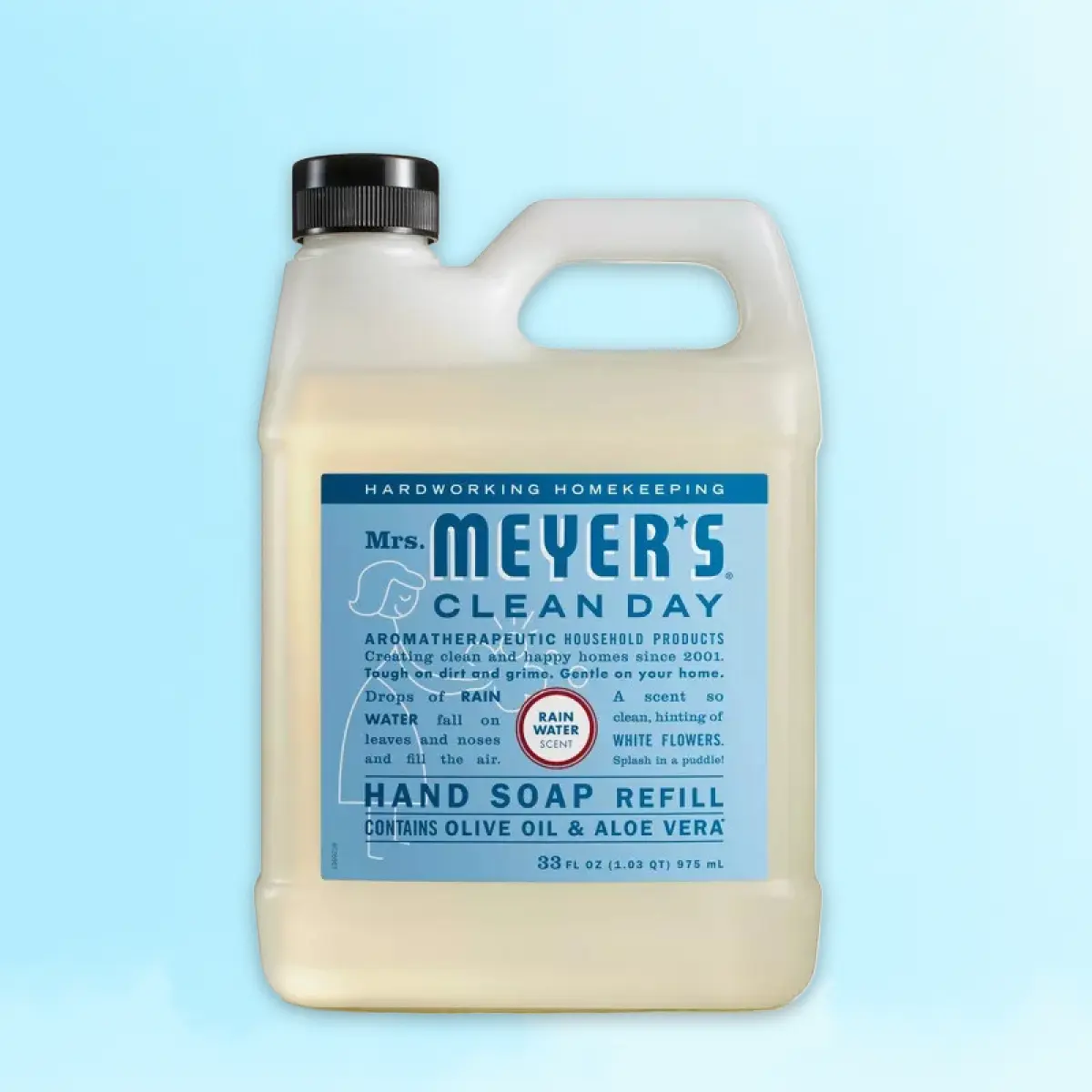 Mrs. Meyer's Clean Day Rain Water Hand Soap Refill - 33 fl oz