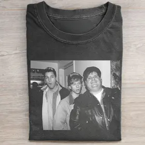 Vintage The Best Trio Adam Sandler, Chris Farley, and David Spade Graphic Tee - Saturday Night Live TV Show Merch - 90s TV Show - The Bad Boys of SNL Shirt - 90s Comedy Tee