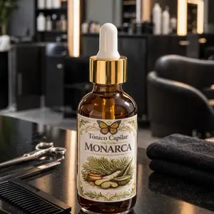 Monarca Hair Tonic Rosemary & Ginger Scalp Care Nourishing Blend for Stronger Healthier Hair Growth Reduce Dandruff Soothe Scalp