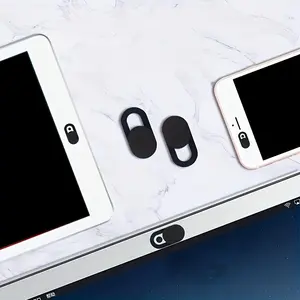 Mobile Phone Privacy Sticker WebCam Cover Shutter Magnet Slider Plastic For IPhone Web Laptop PC For IPad Tablet Camera Seamless Covers Protective Cover Durable Protective Cover