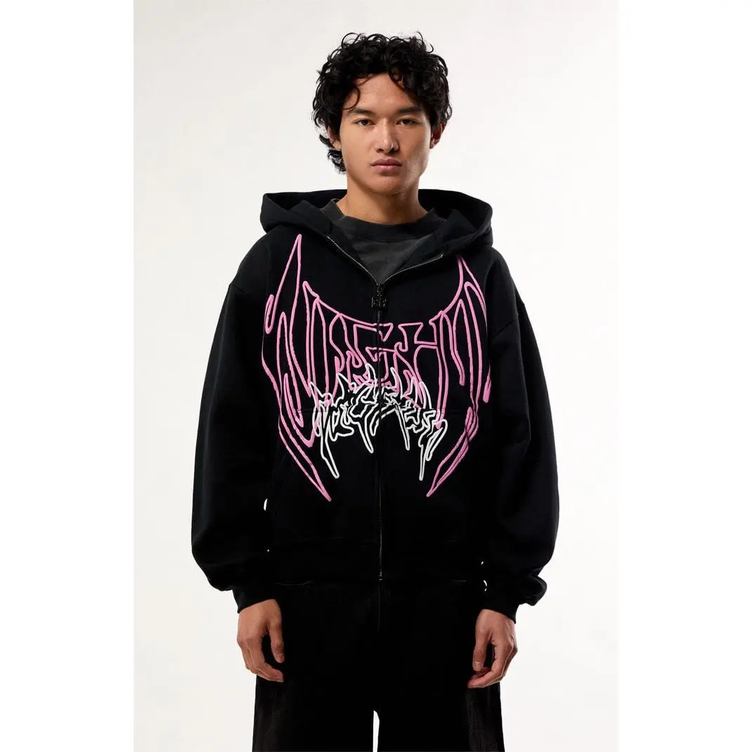 Nightlab Men's x Pacsun Night Reaper Zip Up Hoodie