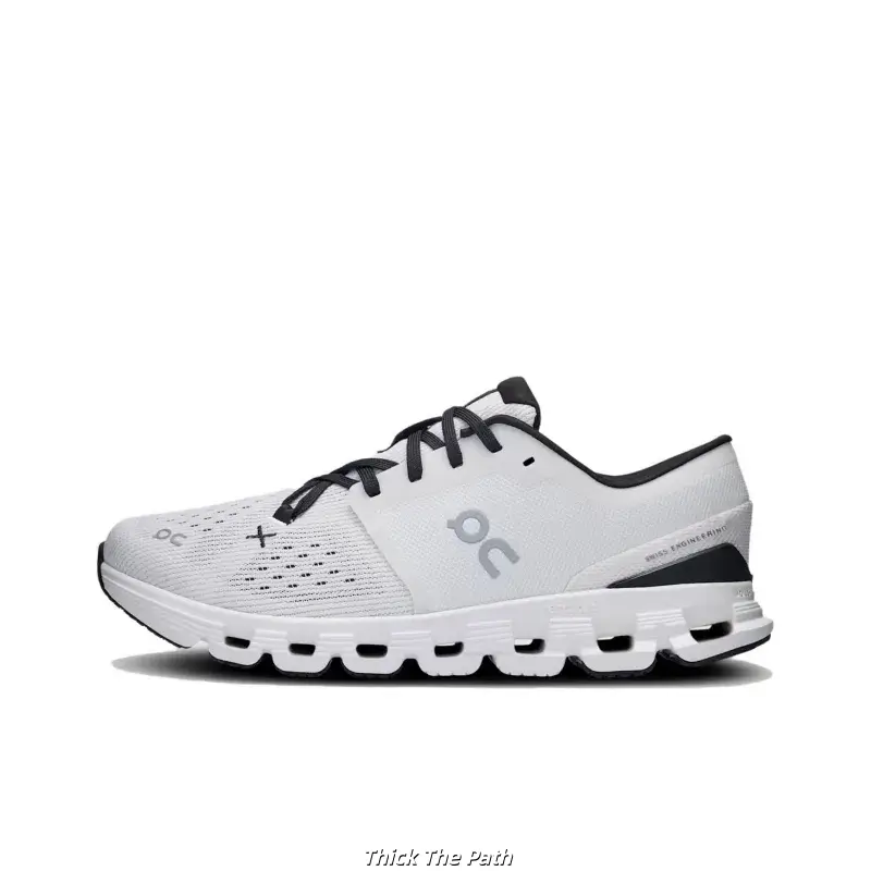 Brand New Sealed with Original Shoe Box Unisex Off White Perforated Breathable Mesh Running Sneakers Black Heel Spliced Segmented Hollow Cushion Sole Non Slip Athletic Walking Gym Daily Sports Trainers