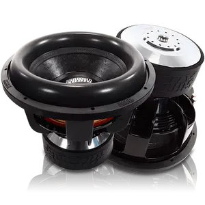 Sundown Audio XV315D1 X-Series 15" 1-Ohm Car Subwoofer Speakers - 2000W Sound, Aluminum Coil, High Excursion, Deep Low Bass, Patented Frame