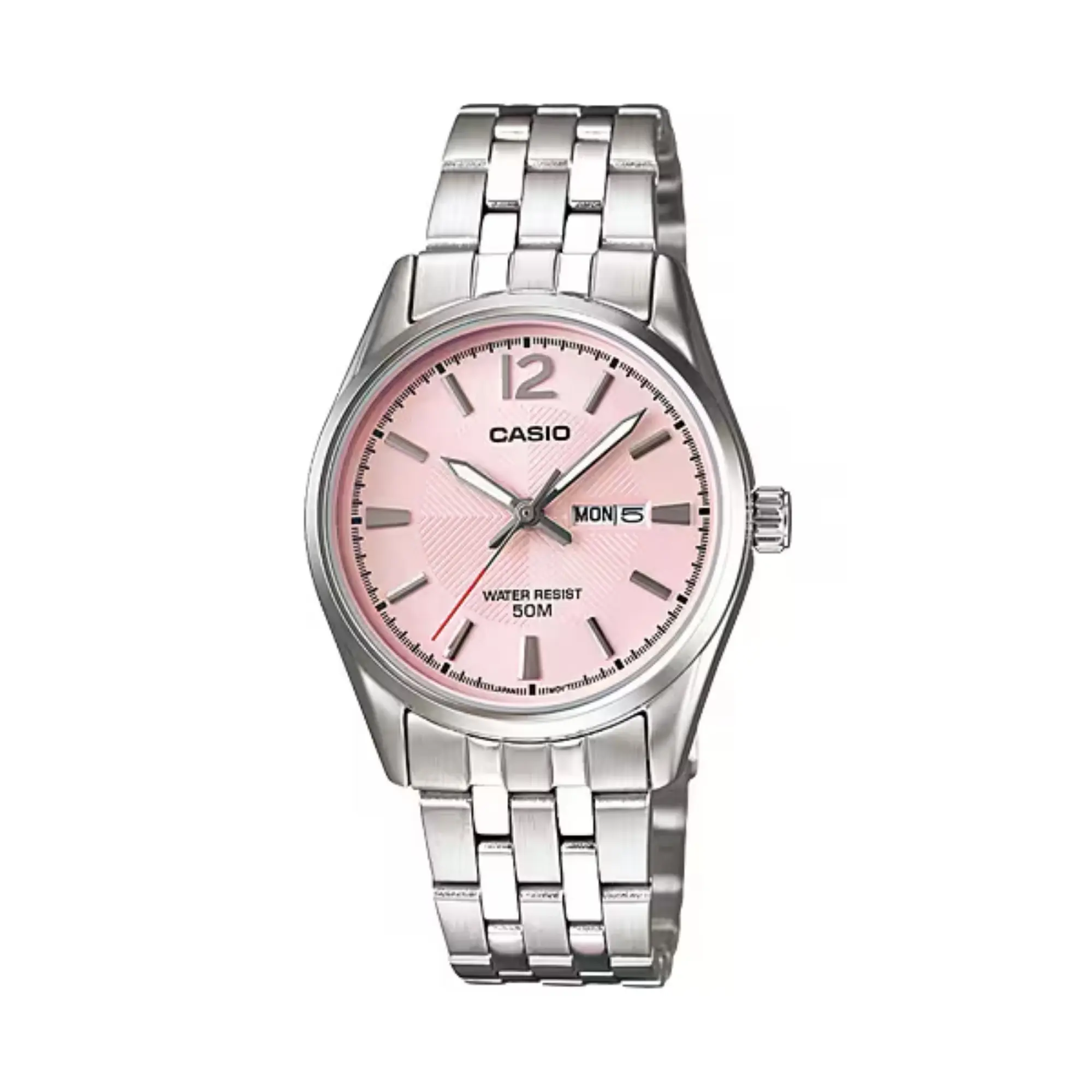 Casio Women’s Stainless Steel Analog Watch Pink Dial - LTP-1335D-5AVDF