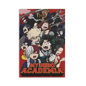 My Hero Academia - Wall Poster Japanese Anime Poster Bedroom Dormitory Family Poster
