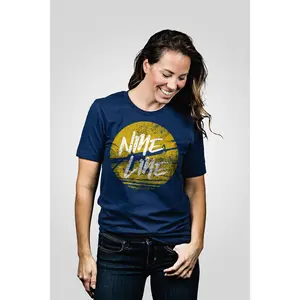 Boyfriend Fit T-Shirt - Nine Line AR Sunset