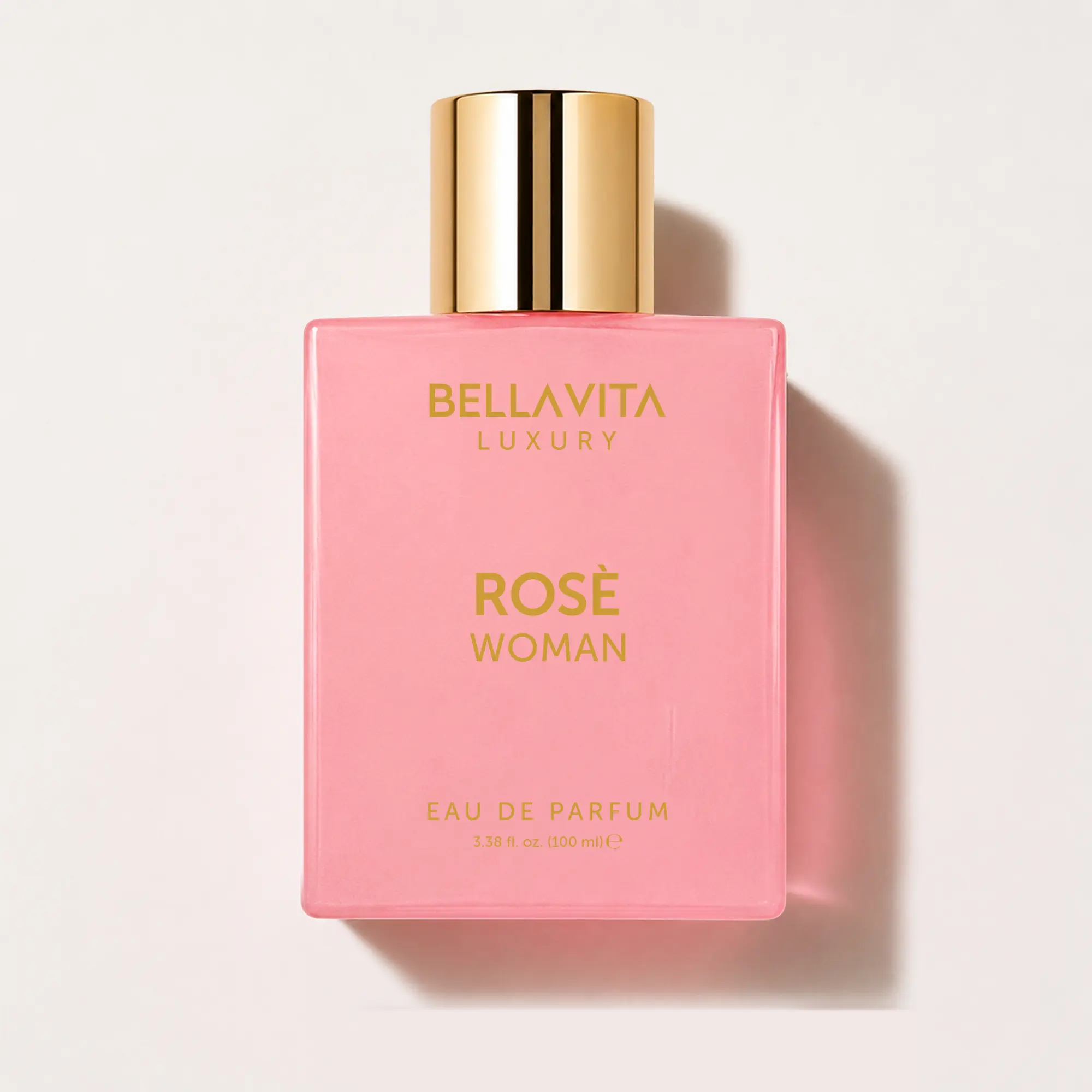 Bellavita Luxury Rose Woman Eau De Parfum 100ML | Floral & Long Lasting Perfume for Women | Luxury & Romantic Fragrance Gift for Women | Vegan & Cruelty Free
