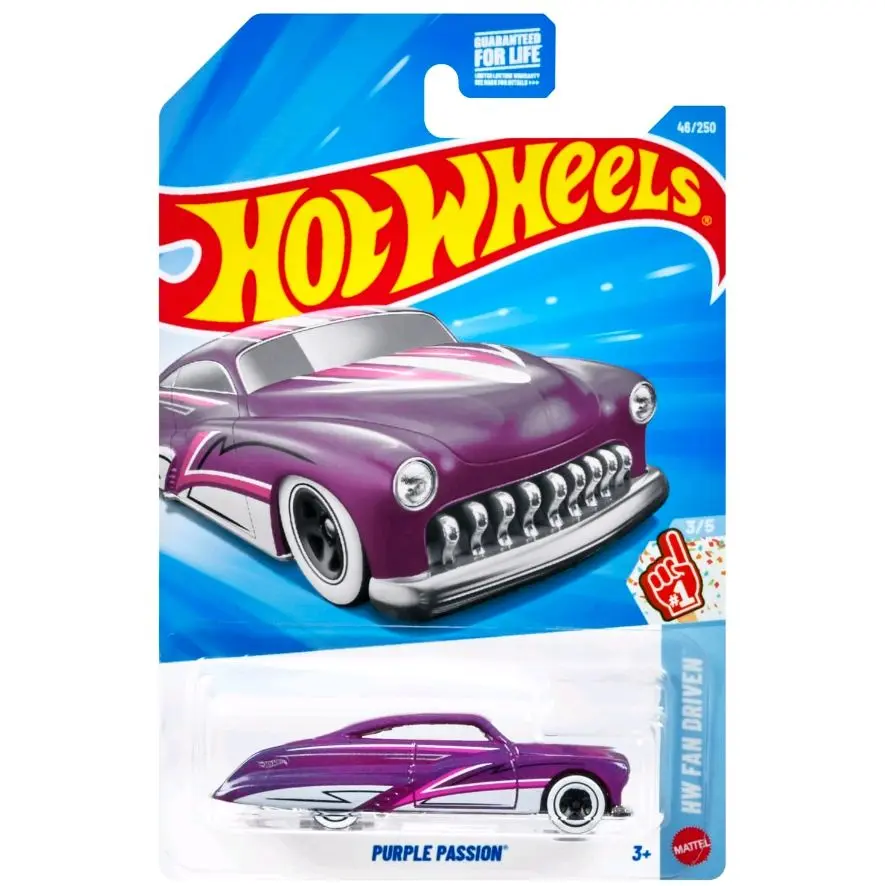 Hot Wheels Purple Passion Purple Diecast Car Model Replica, Collector's Item, Toy