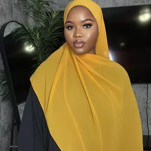Chiffon Hijab, Lightweight Breathable Women's Headscarf for Daily Wear