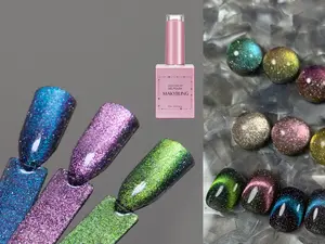 15ml Dream Dynamic Cat Eye Gel Galaxy Aurora Gel Polish