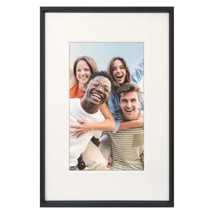 REGALWOVEN Aluminum Picture Frame for Wall Decor, Horizontal and Vertical Hanging Photo Frames for Home