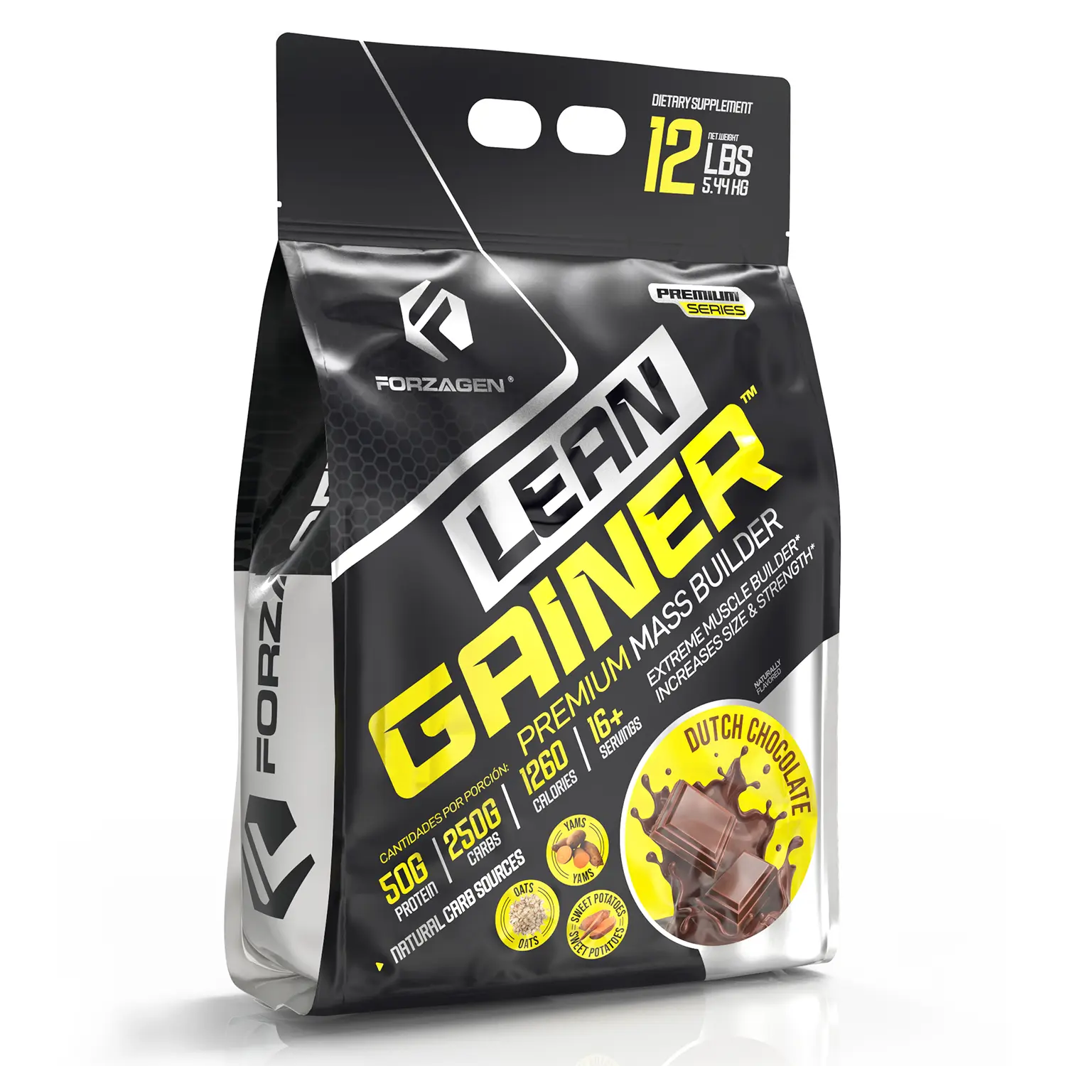 Forzagen Mass Gainer Premium Protein Mass Builder | Mass Gainer Protein Powder for Men & Women | High Calorie Protein, Muscle Building Supplement