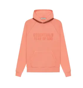 Fear of God Essentials Hoodie Coral KIDS Casual Hoodie