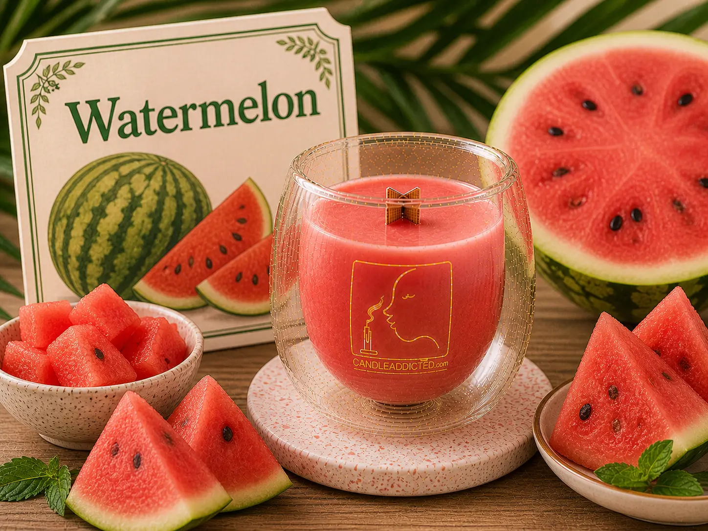 Watermelon | Luxury Soy Candle | Candle Addicted