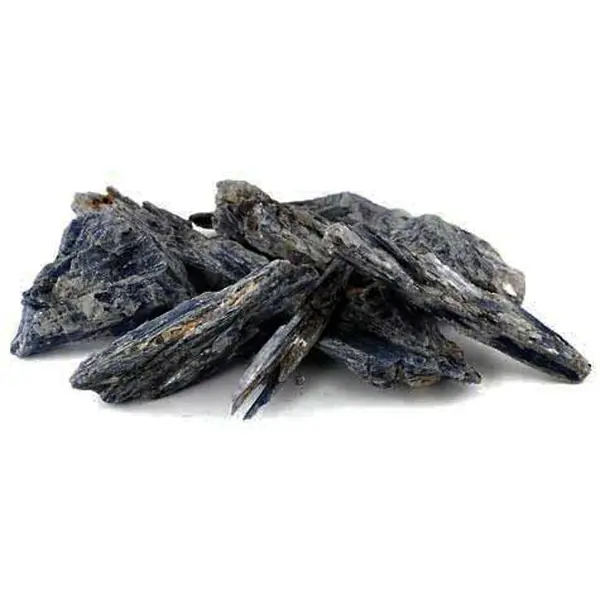 Blue Kyanite Raw Bulk Stones 1 Lb — Self-Clearing Throat Chakra Crystal