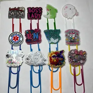 One Sided Acrylic Paper Clip