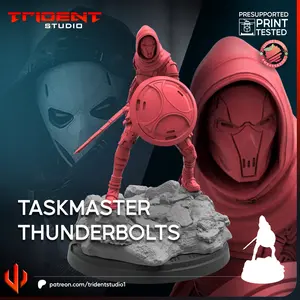 Taskmaster Thunderbolts 40mm Miniature - MCP Proxy