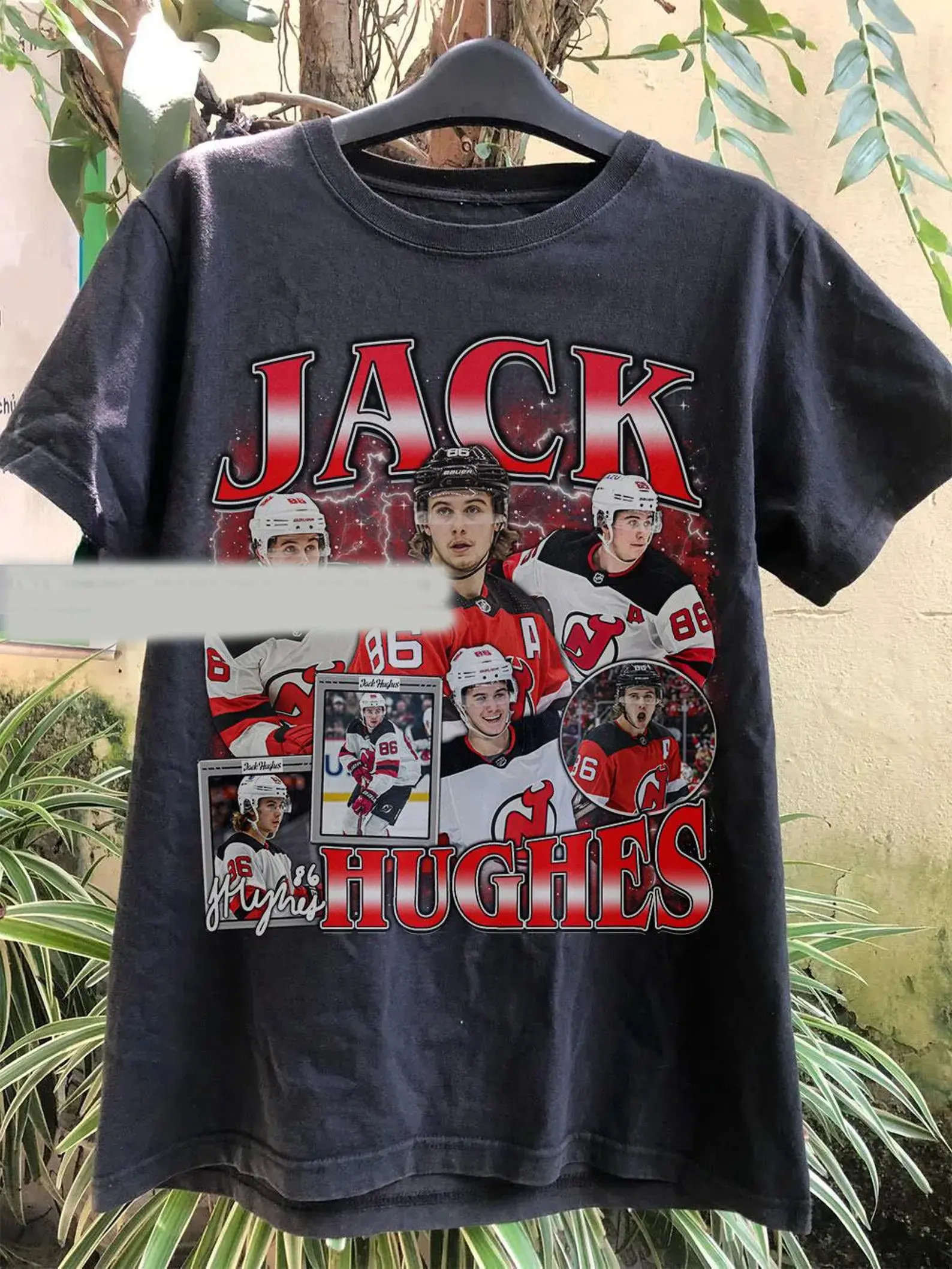 Jack Hughes Shirt Ice Hockey American Professional Hockey Championship Sport Merch Vintage Sweatshirt Hoodie Graphic Tee Gift Fans