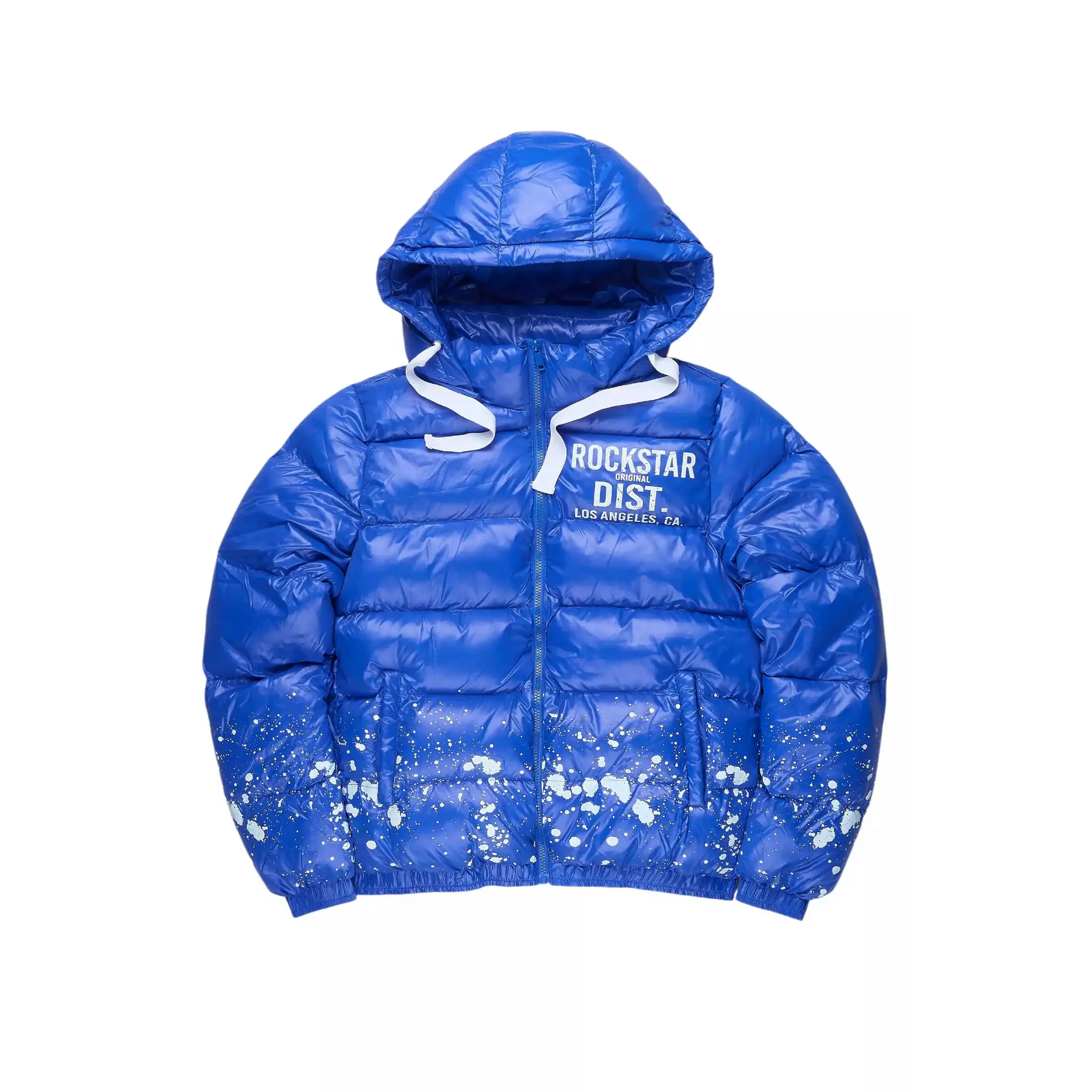 Art Dist. 2.0 Royal Blue Puffer Jacket Art Dist. 2.0 Royal Blue Puffer Jacket