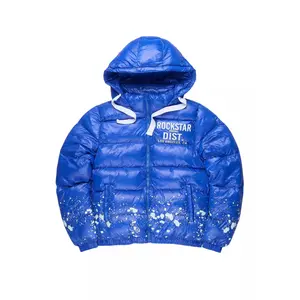 Art Dist. 2.0 Royal Blue Puffer Jacket Art Dist. 2.0 Royal Blue Puffer Jacket