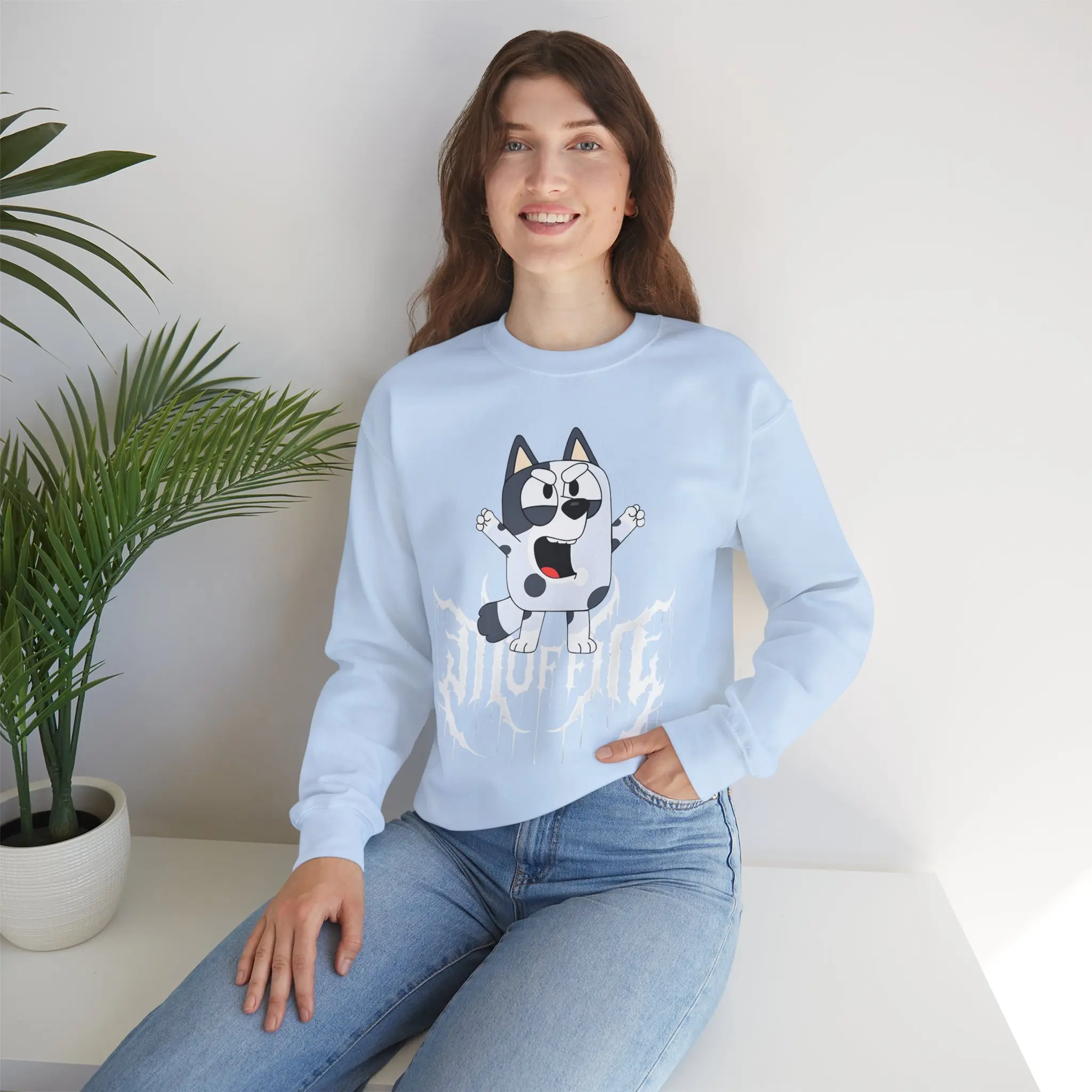 Muffin Metal T-shirt, Trendy Mufffin Blueey T-shirt, Muffin Metal Sweatshirt