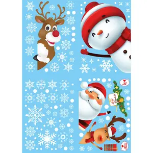 Christmas Window Stickers 80PCS or 200PCS Festive Holiday Vibe Machine for Any Home Easy to Use Simple Decoration