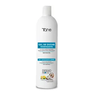 Tahe Dermoprotect Cleansing Shower Gel with Lemon Extract & Coconut Oil 1000ml Sensitive Gentle Soothing Cleanser for All Skin Types