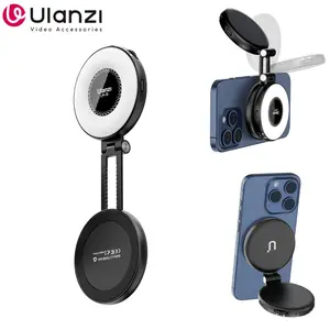 Ulanzi Magnetic Selfie Light LM19, LED Fill Light Compatible with Magsafe, LED Selfie Ring Light