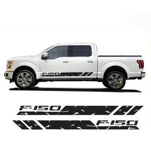 2pcs Car Vinyl Waterproof Sticker Graphics Kit Sport Side Door Decal Compatible with Ford F150