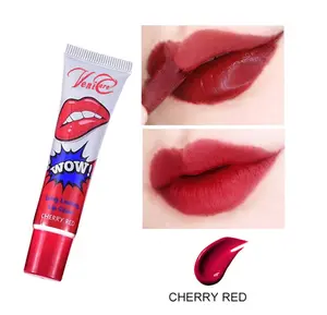 VeniCare Lip Stain Lip Gloss Cherry Red Tattoo Magic Color Peel Off Mask Tint Long-lasting Waterproof  Hydrating Long-lasting