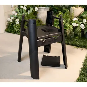 Weber Lumin Compact Electric Grill Stand Accessory with Side Table