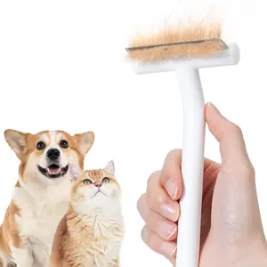 aumuca Pet Deshedding Tools For Short Haired Cats & Dogs, Dematting Deshedding Brush Cats Shedding Tool, Dog Undercoat Brush, Gently and Effectively Remove Loose Hair, Highly Deshedder Grooming Combs