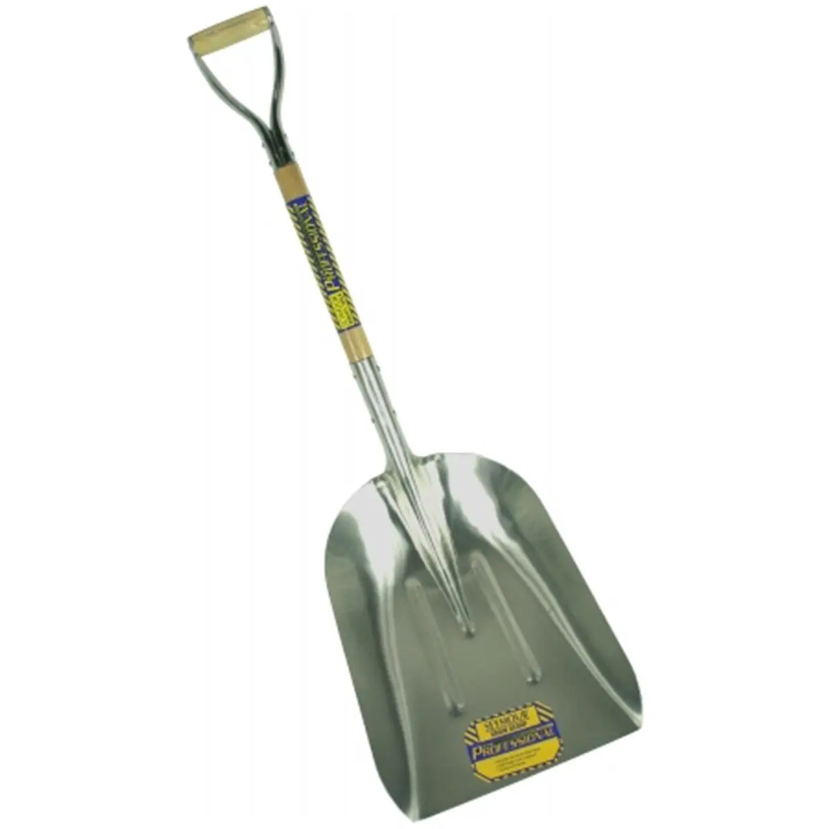Seymour No.12 Aluminium Grain Scoop, 15.25in x 19in, with Hardwood Handle, Ideal for Fertilizer & Seed Handling (Tools & Hardware, Garden Spades & Shovels), 15.25" X 19", Includes A Hardwood Handle