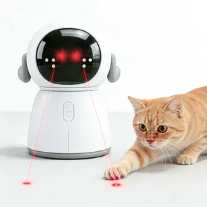 Cat Laser Toy 2026 for Indoor Cats and Kittens Interactive Motion Activated Rechargeable Automatic Play Dual Patterns Adjustable Angle Fun Exercise for Multiple Pets