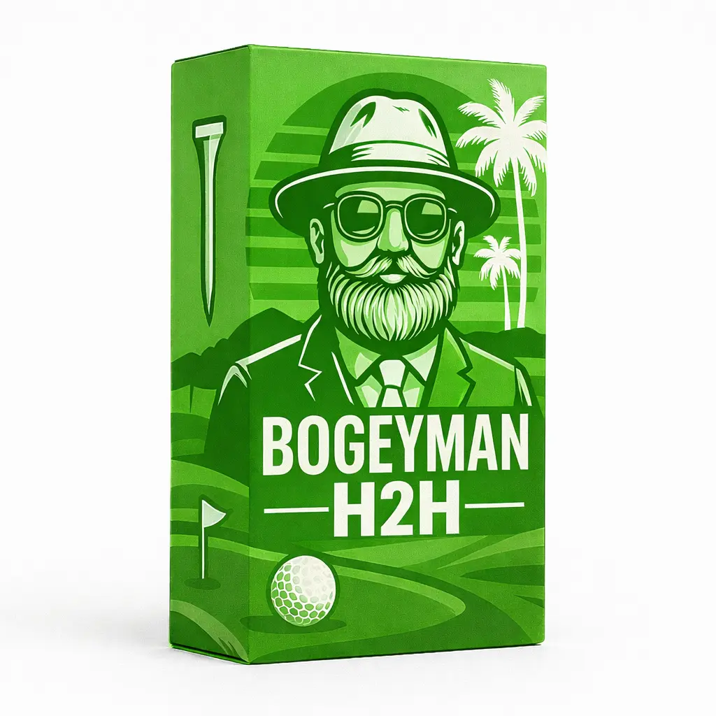 Bogeyman H2H Golf -- Golf Suppy 10 Tees