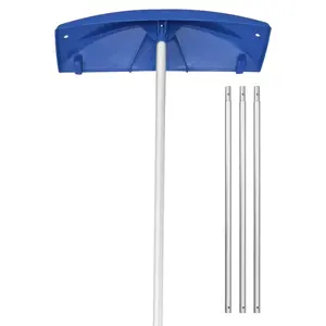 SummerWinsVEVOR Snow Roof Rake, 24 in PP Plastic Blade, 3.8-18.2 ft Adjustable Roof Snow Scraper with Wheels, Anti-Slip Handle Snows Removal Tool, Lightweight House Rooftop Rake for Leaves Debris Removaldealsforyoudays