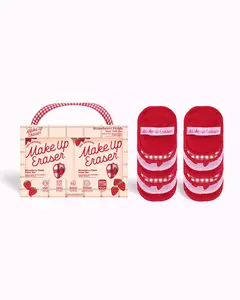 MakeUp Eraser Strawberry Fields 14-Day Gift Set - Erase Makeup with JUST WATER, Reusable & Machine Washable Makeup Remover
