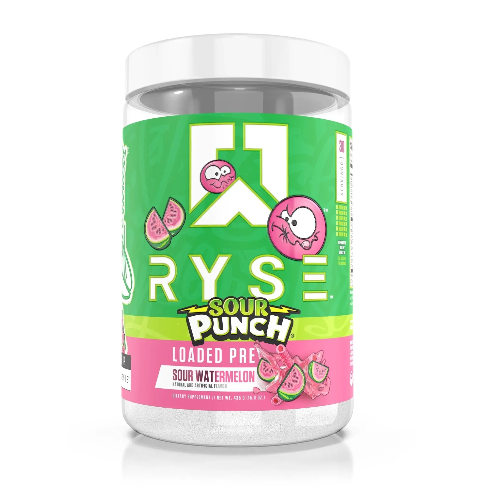 Ryse Loaded Pre-Workout Health Fitness Supplement, 30-Serving Nutrition Stamina Muscle Supplement for Fitness Enthusiasts