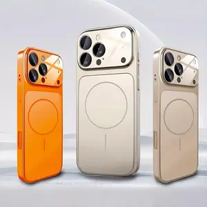 Phone case: New Magnetic Matte AG Luxury High-End Fashion Phone Case, Anti-Drop Case, Suitable for iPhone 17 Pro Max, 17 Air, 16, 15, 14 Plus, 13, 12, 11 Protective Cover, Christmas Gift, New Year Gift, Easter Gift, Halloween Gift, for Friends and