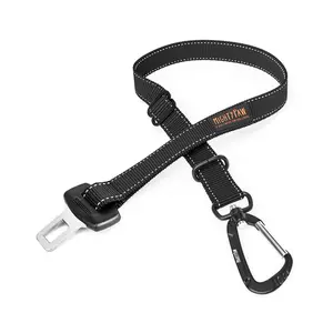 Dog Seat Belt for Buckles - Adjustable Safety Harness for Car Travel