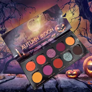 Autumn Moon-Pressed Pigment  Palette