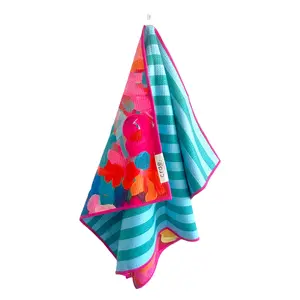 Etching Reversible Hand Towel